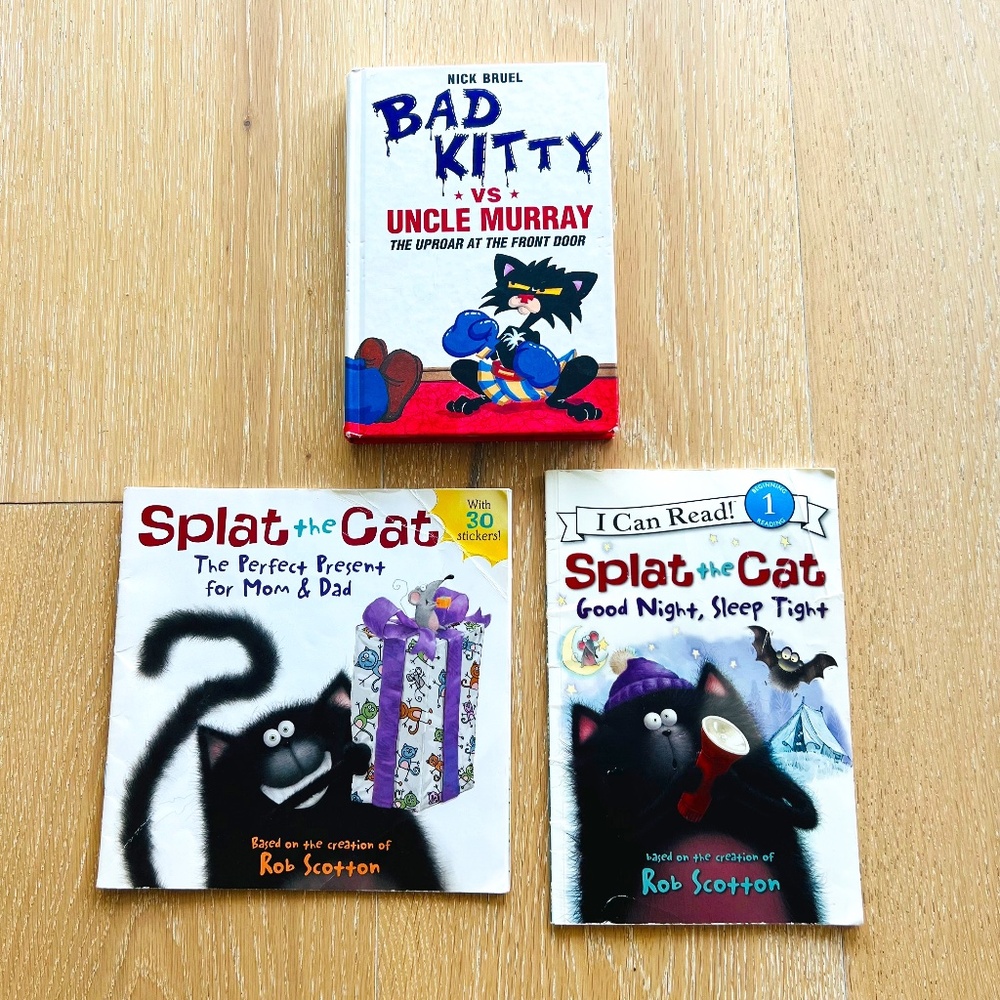 Bad Kitty and Splat The Cat Bundle
